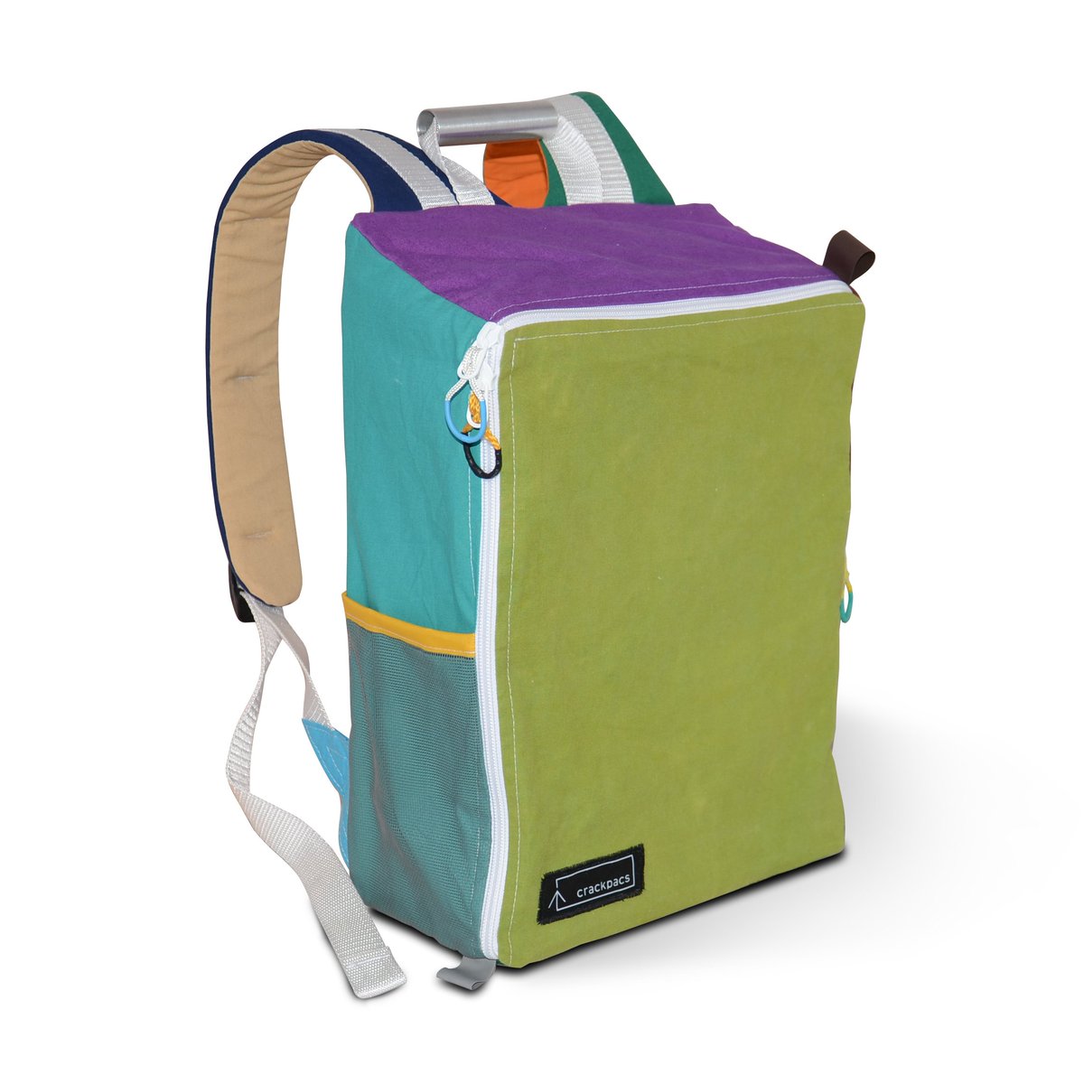crackpacs's tweet photo. A new range of #backpacks created from #reclaimed #retro tents available at https://t.co/wqaVbYn4mf #upcycled #recycled #canvas #crackpacs #camping #adventure #handmade https://t.co/fbXcInaGeg