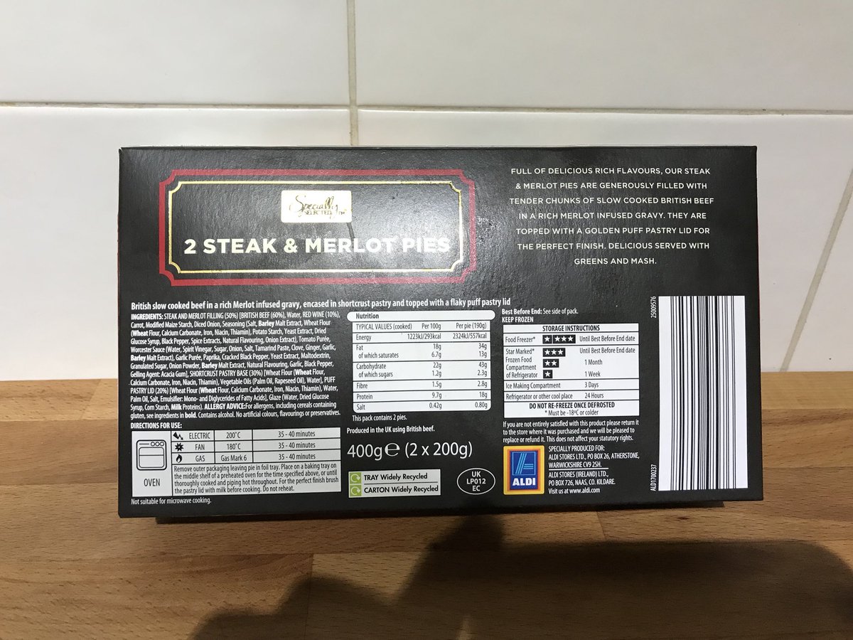 Aldi Stores Uk Hello If You Send Us A Dm About This Our Customer Services Team Will Be Happy To Check Thanks