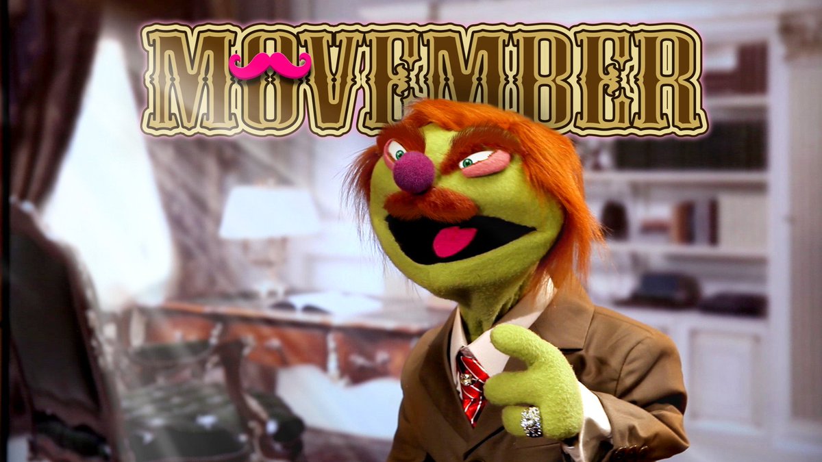pommorin's tweet photo. Another #villain for my #Movember collection:
An evil tycoon with political ambitions.
I made him ginger an gave him a #WalrusMoustache. Not to be confused with whomever... 🤣
#puppets #puppetry #puppeteer #puppetbuilding #WorkingUnderAPuppet #ArtDepartment #propmaker #GGG #MoBro https://t.co/3bjjBjTU6V
