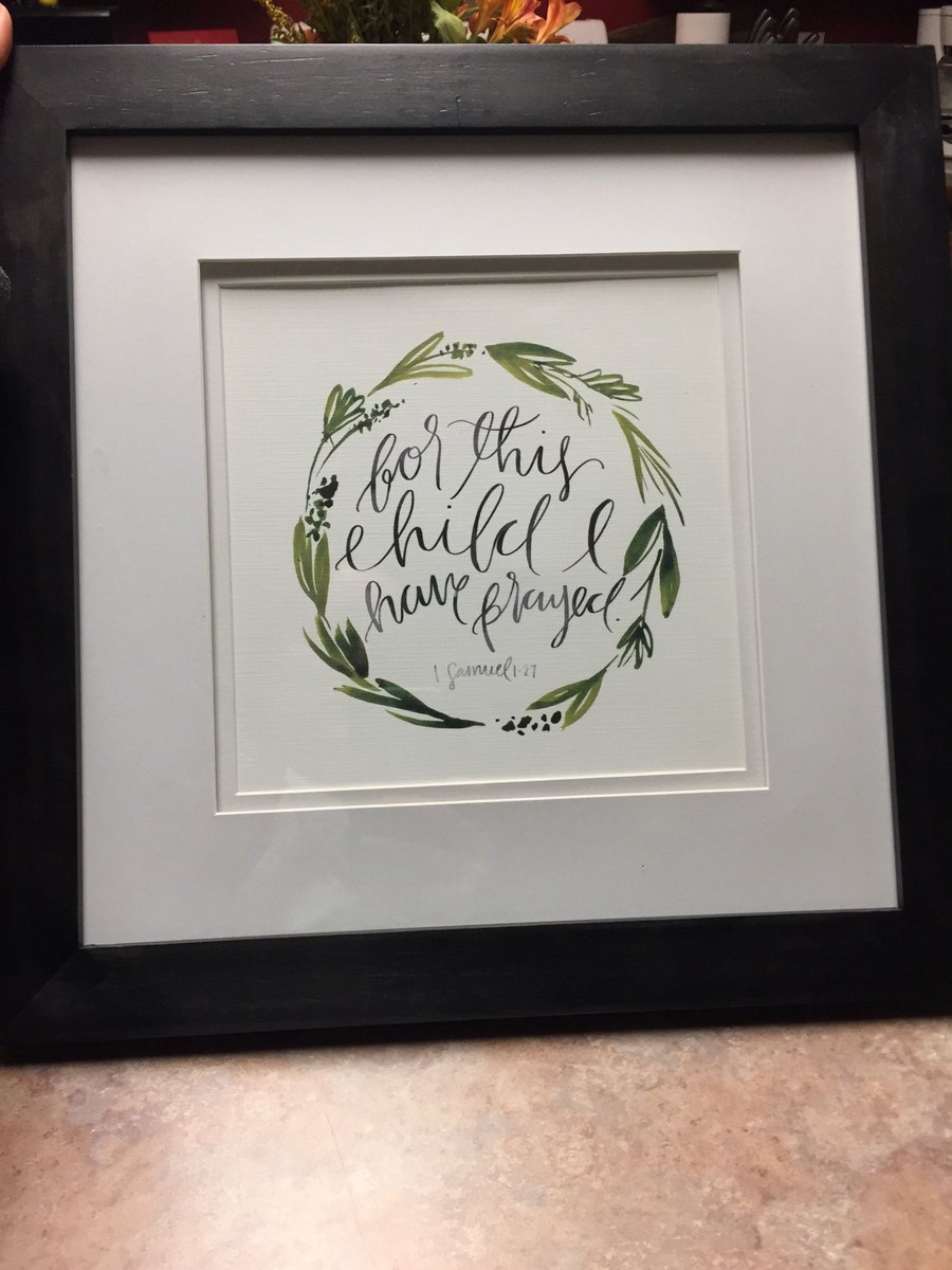 FamilyByLove's tweet photo. LOVE this print cut down to an 8x8 square. If you've ordered a print from the Family By Love store, please send pics! :)
https://t.co/z9mhsR9lJ2
.
#adoption #forthischildihaveprayed #prayer #handletteredprint #handlettering #babyprint #bibleverse https://t.co/3DY8kLeG8k