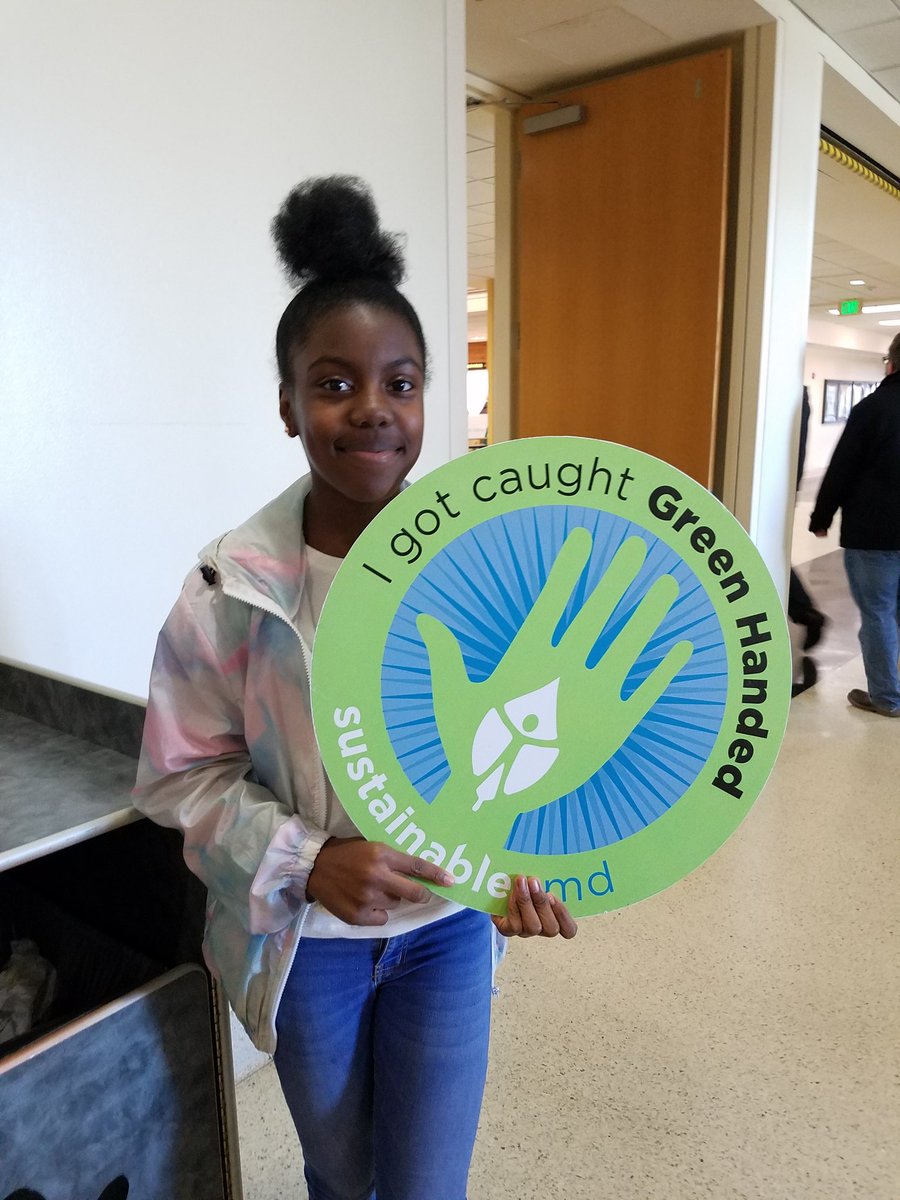 leafumd's tweet photo. We caught some terps #greenhanded today! They took sustainable action in #STAMP! https://t.co/XxK7ANTOD0