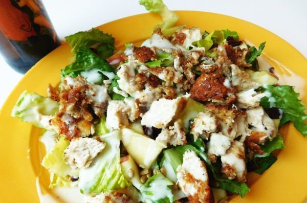 With the cooler weather upon us, this we can't wait to make this Pecan Crusted Chicken Salad by <a href="/blofmitten/">BottomLeftofMitten</a> #SundaySupperhttps://buff.ly/2zQwGpI