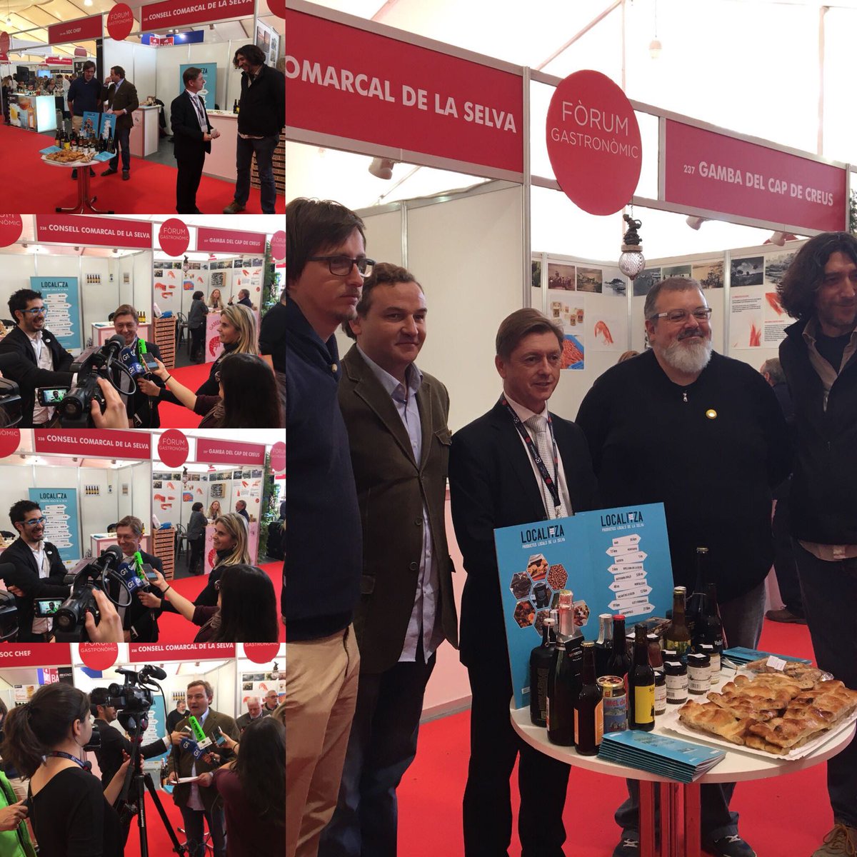 moisesjordi's tweet photo. Dia intens presentant i promocionant els productes agroalimentaris locals de la Selva al @FGastronomic #Localitza #laSelva https://t.co/NOAQ5b9yt2