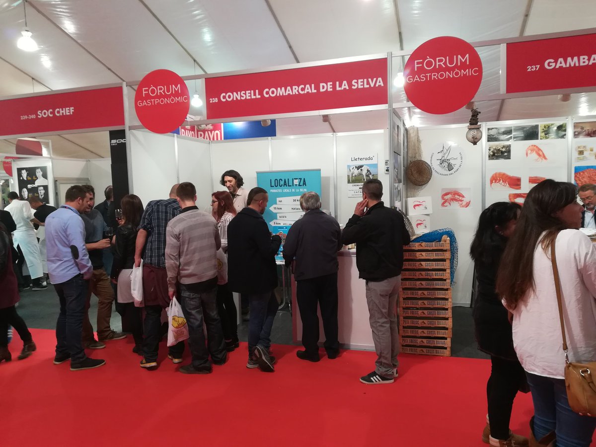 moisesjordi's tweet photo. Dia intens presentant i promocionant els productes agroalimentaris locals de la Selva al @FGastronomic #Localitza #laSelva https://t.co/NOAQ5b9yt2