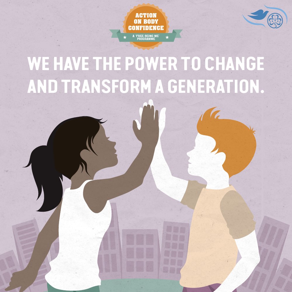 wagggsworld's tweet photo. Action on Body Confidence, our new badge programme with @Dove, helps girls speak out &amp; make change: https://t.co/fEWgBYEnwf https://t.co/wMfpb36n9y