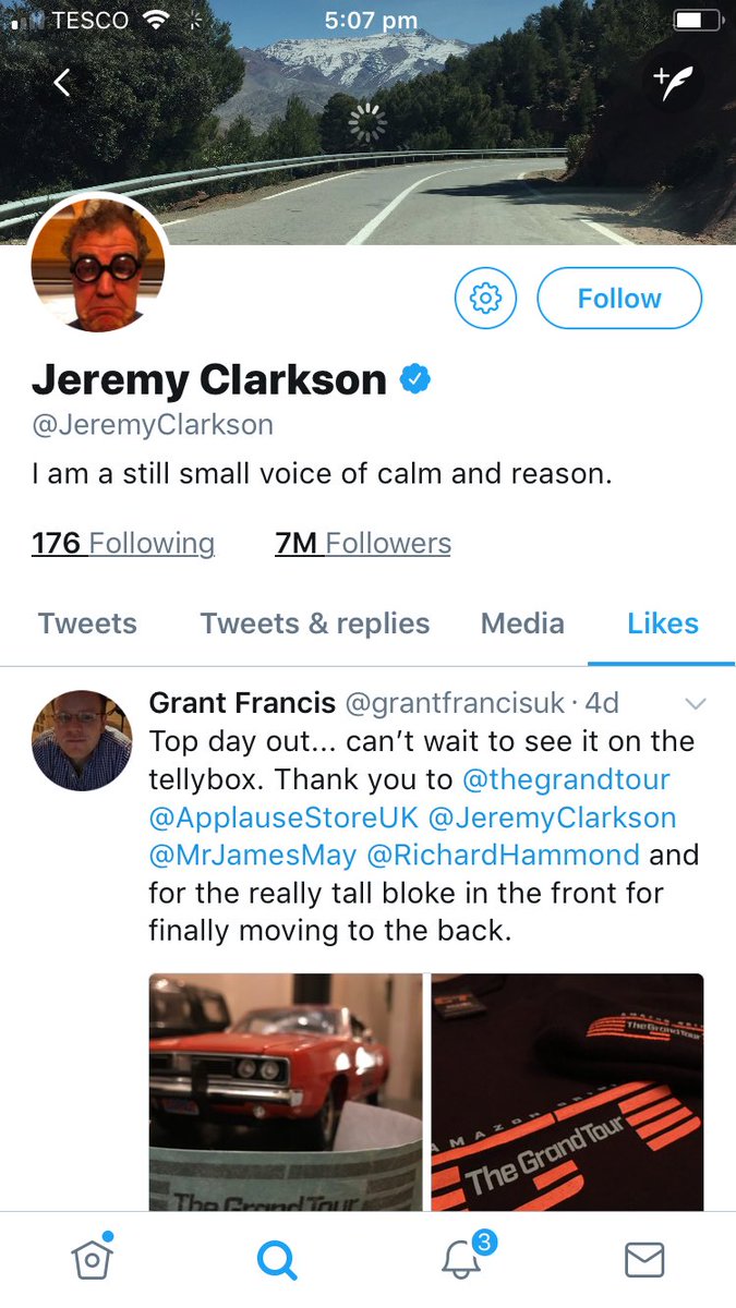 KreuzCallum's tweet photo. Oh my word @JeremyClarkson https://t.co/Gd1hMypcz0