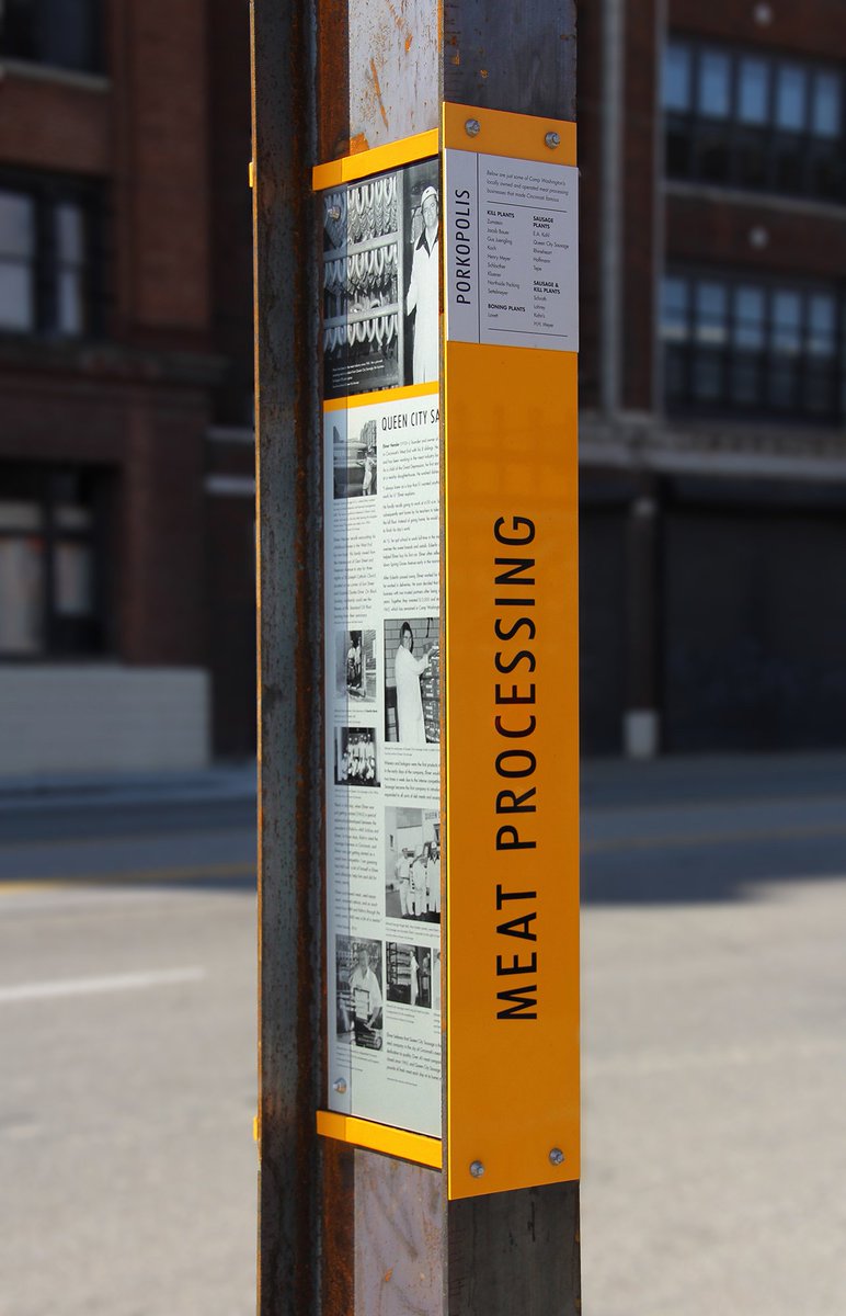CityOfCincy's tweet photo. Congratulations to our Department of Transportation and Engineering on taking home a 2017 Honor Award at the Cincinnati Design Awards.
DOTE was honored for its design work on historical markers for the Spring Grove Avenue Infrastructure Improvement Project in Camp Washington. https://t.co/KfNxxk7ZEk