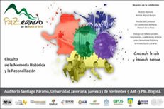 BuquedePapel's tweet photo. Vamos este jueves a #PAZeando, en la @universidadjaveriana. 9 am. Arte para sanar heridas de la guerra. @LeonardoAlbame. Entérate aquí https://t.co/pimxnsqikA https://t.co/J1WwXqHp6d