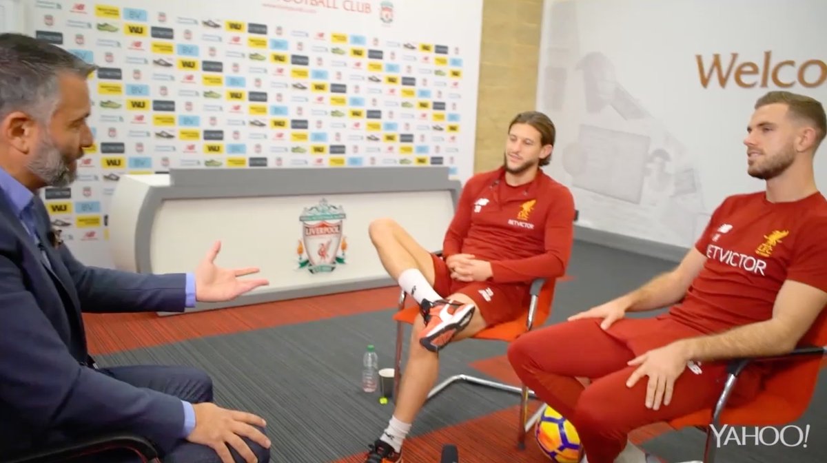 Adam Lallana and Jordan Henderson talk exclusively to <a href="/GuillemBalague/">Guillem Balague</a> about the difference between the north and south England, love for the football and tactical flexibility #LFC 📽️

➡️ bit.ly/2mKRp9d