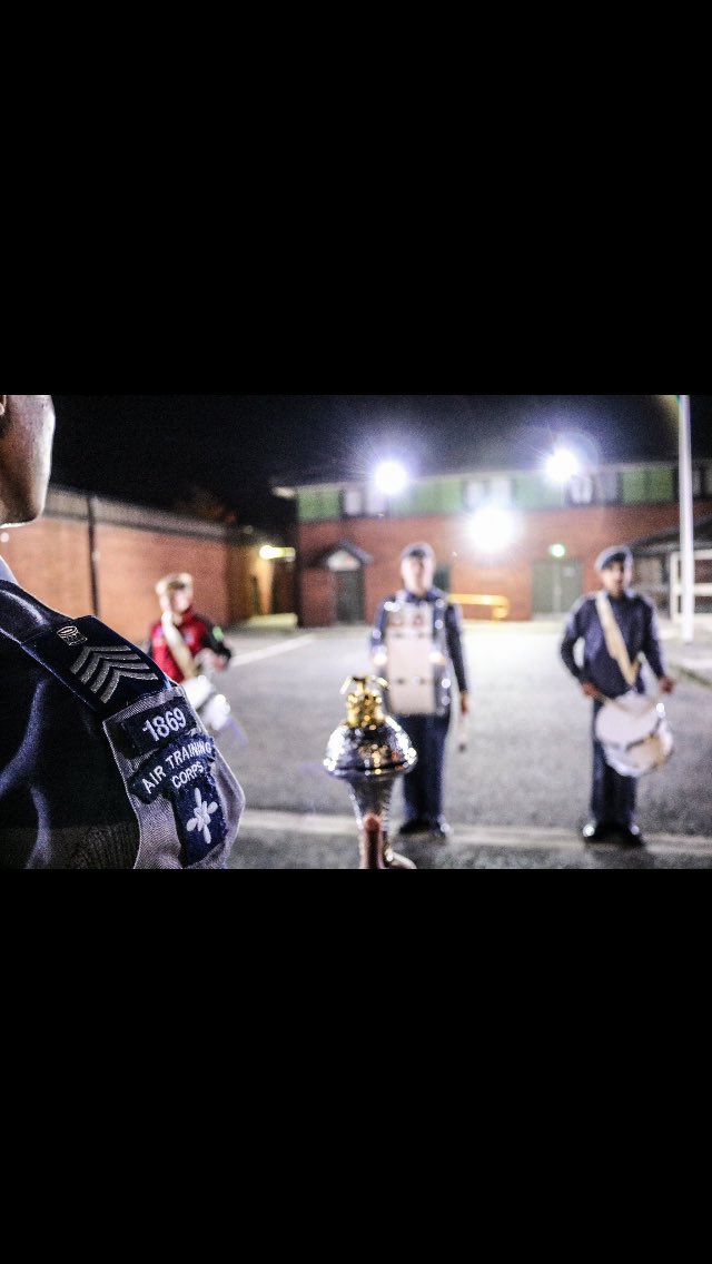 About time we got the drums back out, our drum major practicing as well! Was a great night.