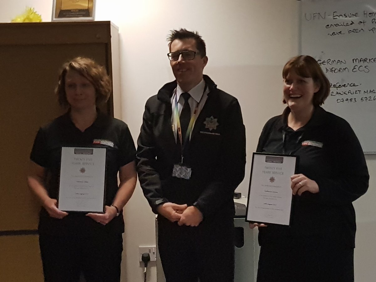 SWMFireControl's tweet photo. Congratulations to Mandy and Katie in Fire Control for completing a whopping 25 years of service! Way to go ladies!
πππ https://t.co/HH5TQcKQXu
