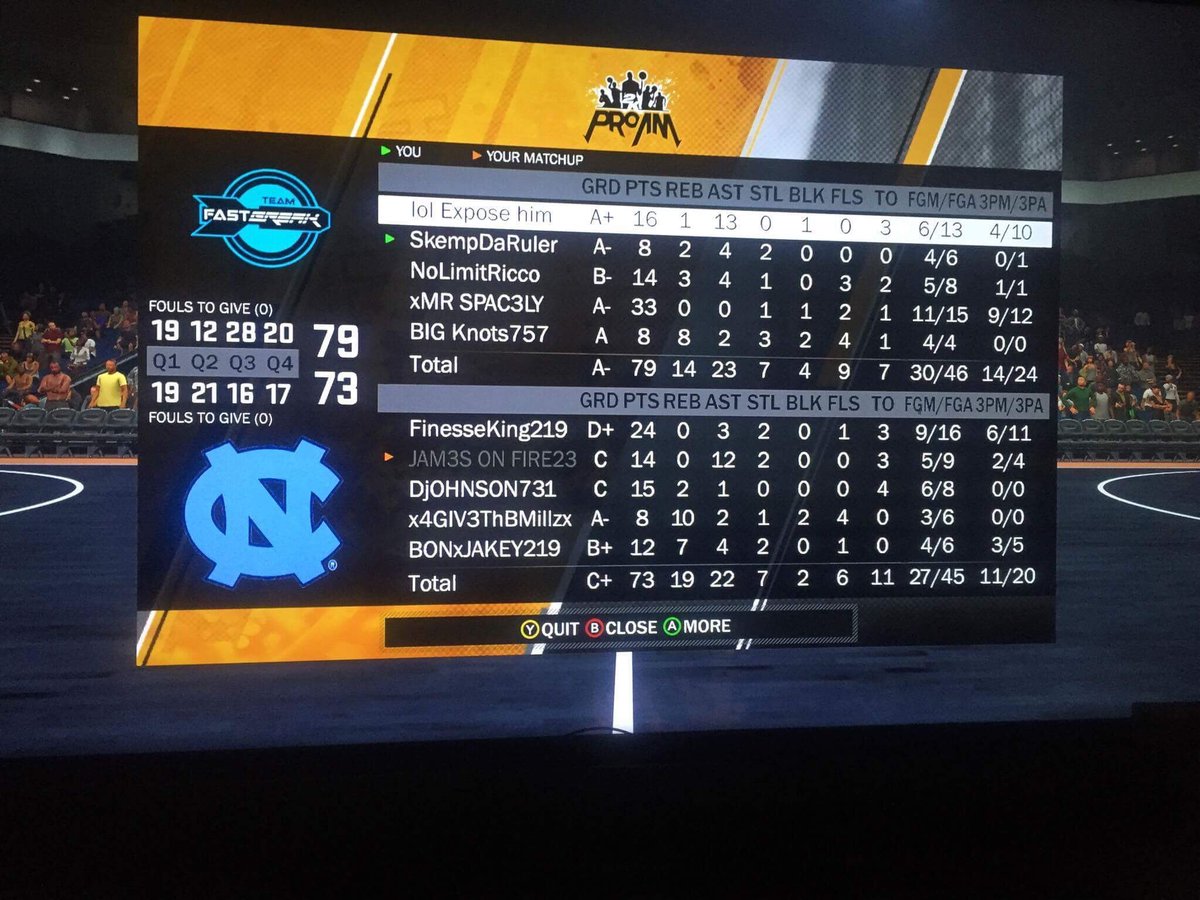 lolExposehim's tweet photo. GG to @_GlizzyGangg yall played a hell of a game at that #pacersevent @NoLimitRicco @youFamousEnough @codyparrent #TeamFastbreak🌀 https://t.co/OrHpOmDb4c