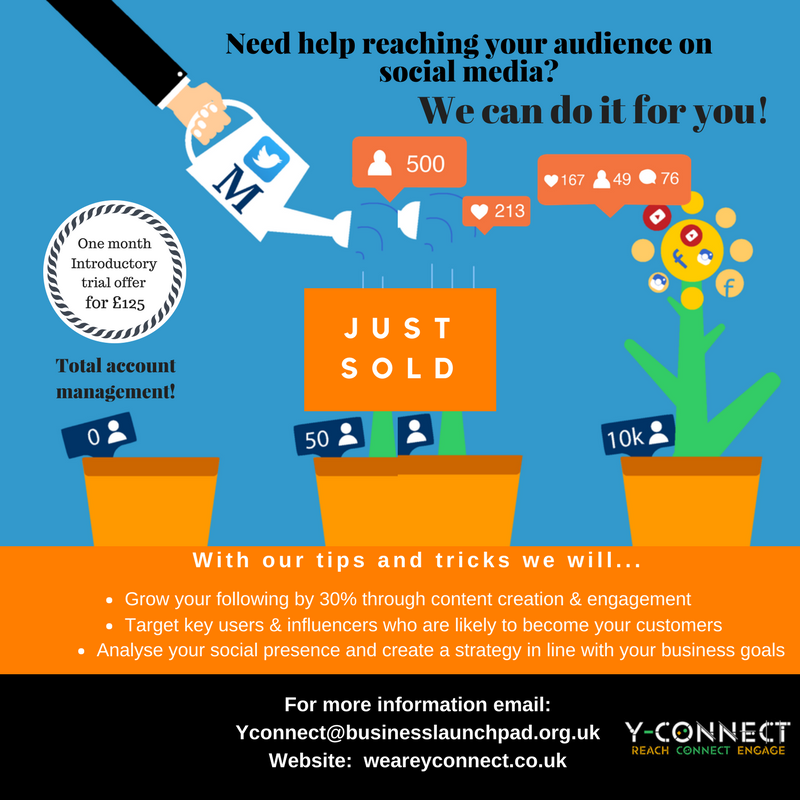 We help you reach, connect and engage with the youth market! Feel free to get in touch for more information - weareyconnect.co.uk