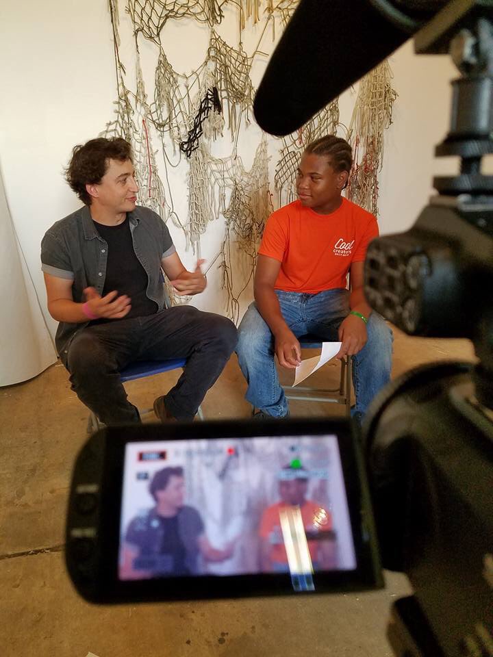court13arts's tweet photo. Also shout out to our friends over at @COOLcooperative who got an exclusive interview with @court13arts President, Benh Zeitlin!
Thanks again for partnering with us for #AFP3 https://t.co/xOapQCImm5