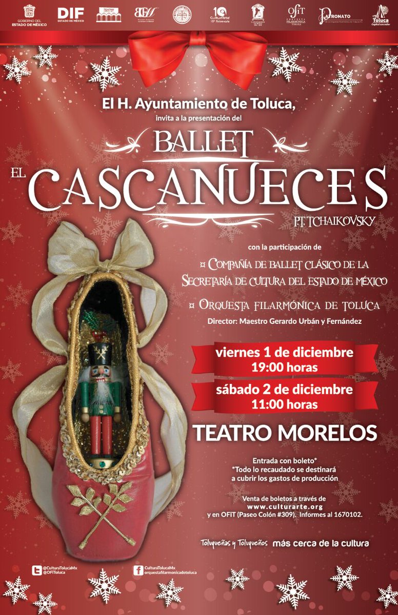 Gerardo_Urban's tweet image. Siguiente reto #Elcascanueces #theNutcraker con la @OFiToluca