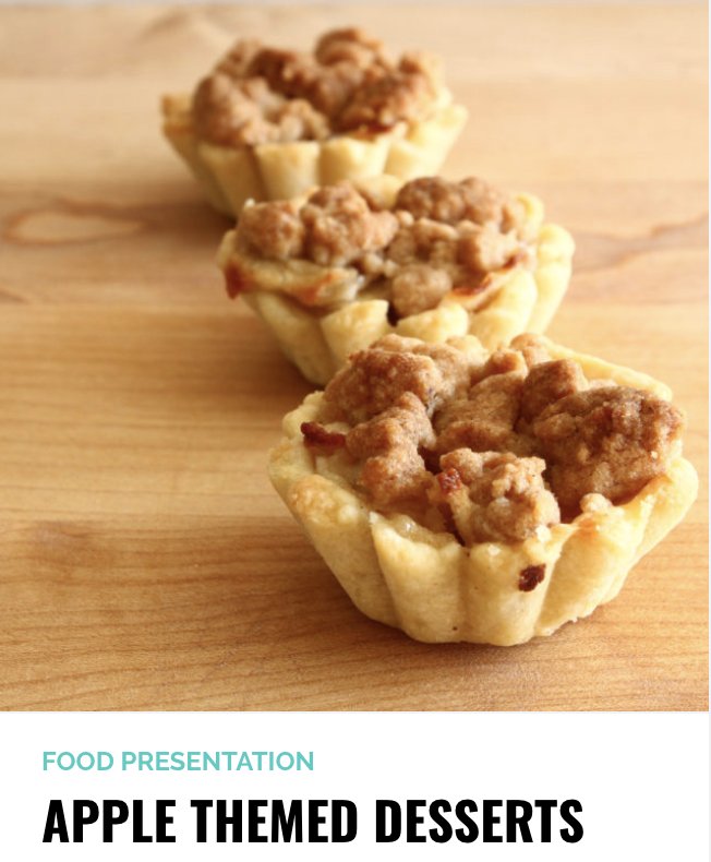 chef_handler's tweet image. It's #Thanksgivingweek &amp;amp; apple is a must. Check out these awesome recipes perfect for our dessert plates! ss1.us/a/WgMz906q