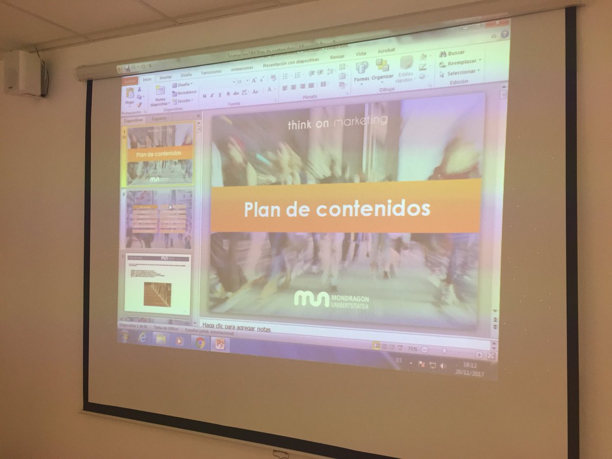 ThinkOnMkt's tweet photo. Los alumnos del Máster de Marketing Digital #MUMD trabajando en el Plan de Social Media #rrss #socialmedia #formacion https://t.co/pTx861a4pa