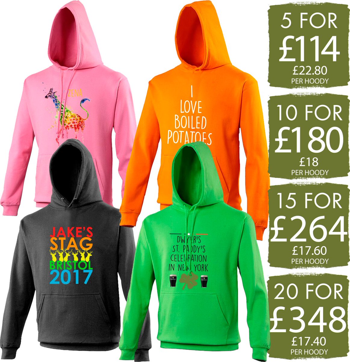 urbanidentityuk's tweet photo. Hoodies are an essential as it gets colder! Take a look at our bundle deals online and in store so the whole crew can match #bespoke #printing #giftideas #christmas #winter #helpitscold https://t.co/Ruv8MNi8XC