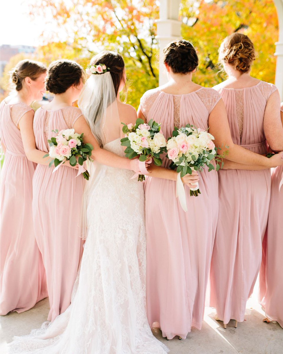 davidsbridal's tweet image. 'Maids Monday 💕 Photo by @chelseaaphoto