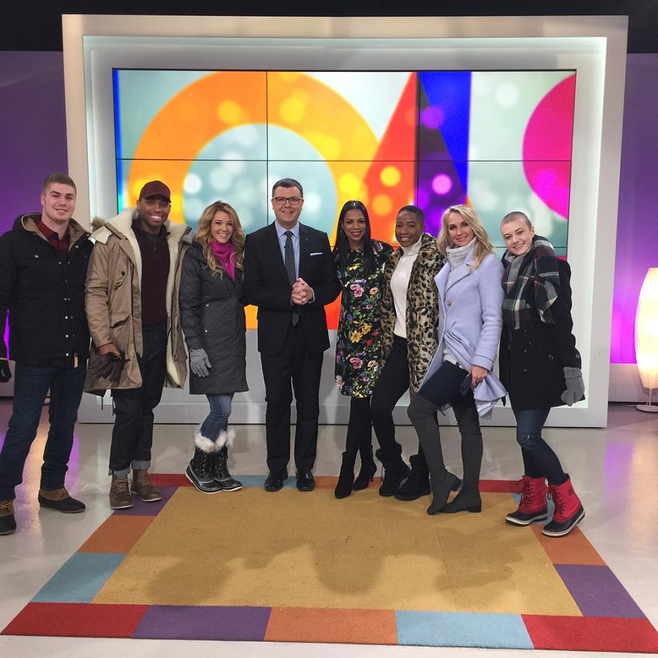 Privilegedmgt's tweet photo. Privileged Models John P., Rahmann P., Mandy P., Dani L., Christi N., and Ella G. modeling the Hottest Winter Coats on The Jason Show! https://t.co/TLJs2kEH0l