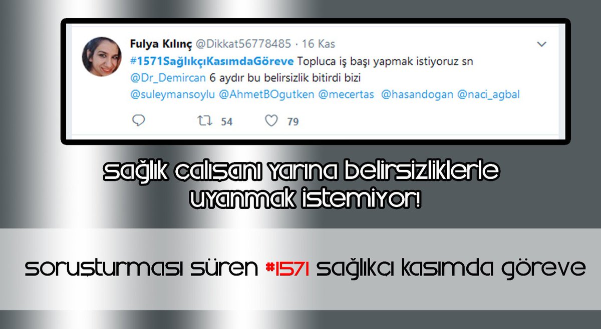 nejlaymn's tweet photo. #Atanan1571SağlıkçıGöreve başlasın. 23 haziranda atandik yaz di kış oldu hala göreve başlamadık bizde arkadaşlarımız gibi göreve başlayalım @Dr_Demircan @TC_Basbakan @TC_icisleri @HusnuyeErdogan @YakupAkkayaCHP https://t.co/1pOkQJL6a6