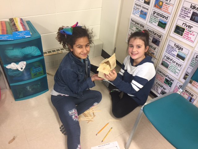 NHillsScience's tweet photo. 4th grade Pilgrim shelters @NHKnights_4 https://t.co/TdXQwz0yaM