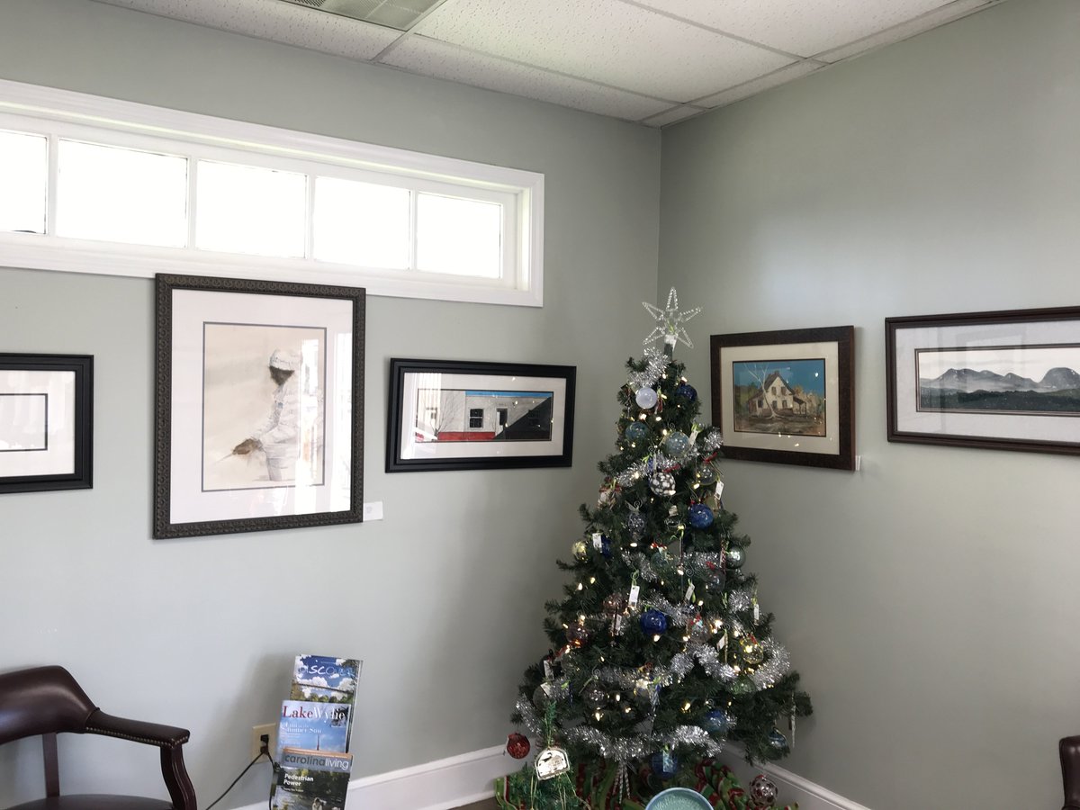 We have the art of Johnny Wine, a local artist, on display and for sale here at the chamber offices. Come by and browse.