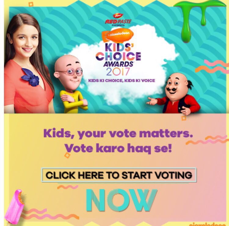 AliaaHolics_'s tweet photo. Go vote for @aliaa08 and #BadrinathKiDulhania do the #NickelodeonKidsChoiceAwards ❤️
Link: https://t.co/ASXd3OvCwk
@varun_dvn https://t.co/ZLV0TAv6cC