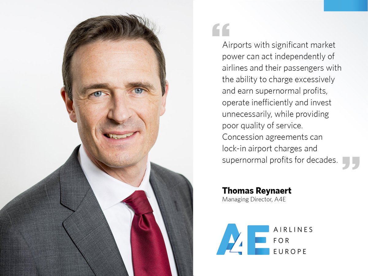 A4Europe's tweet photo. Airports’ #supernormalprofits need to be tackled - Revision of Airport Charges Directive needs to be started, now! Passengers will benefit from lower fares. #avgeek #paxex #euaviation25 https://t.co/qK8Hp75Htb