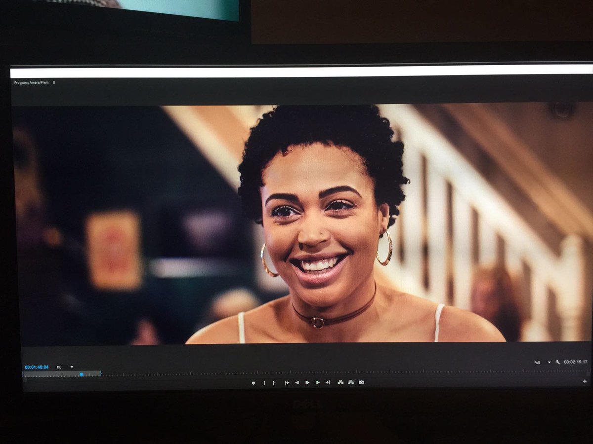 marissa_shakia's tweet photo. A still from a #romcom I'm currently working on. #independent #film #love playing this #Natural character with #naturalhair https://t.co/6F9YJ8lG5E