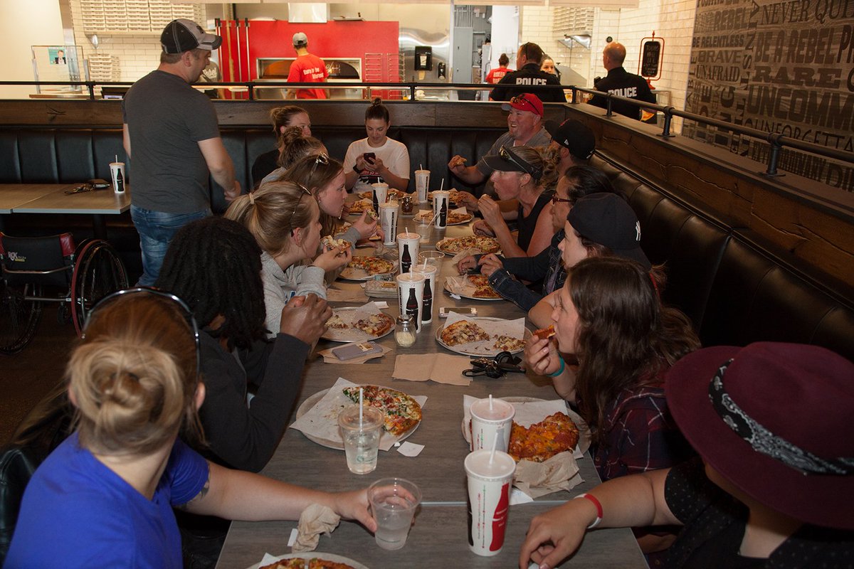We’re now booking Christmas parties. We have 45 seats - great for parties, meetings or just friends wanting to enjoy awesome pizza together. We can also cater your next event!