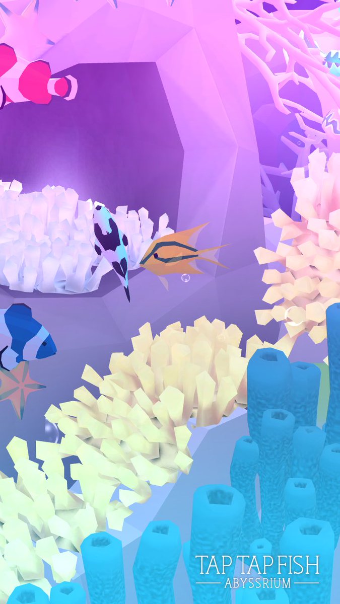osakanasennyou's tweet photo. 私のブラック&amp;ゴールドダムセル:) 
#taptapfish
Download: https://t.co/bOMeNxaxUK https://t.co/1qnfa1bl3f