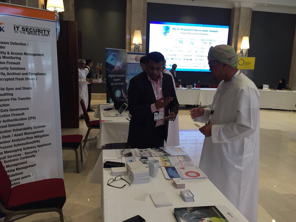 Come and meet Bulwark &amp; ARCON at the 6th Regional Cyber Security Summit <a href="/RCS_Summits/">RCS Summit</a> at Sheraton Hotel,Muscat, Oman #rcssummit #CyberResilience