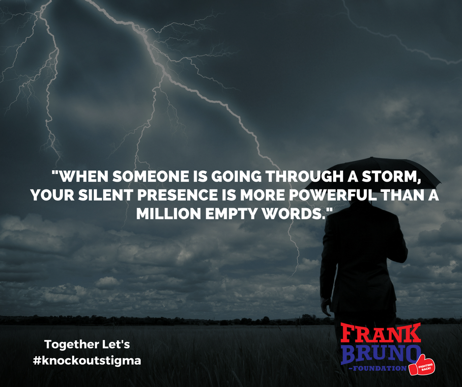 FrankBrunoFound's tweet photo. A Silent Presence Can Be Just As Important https://t.co/d5cCWqitKt