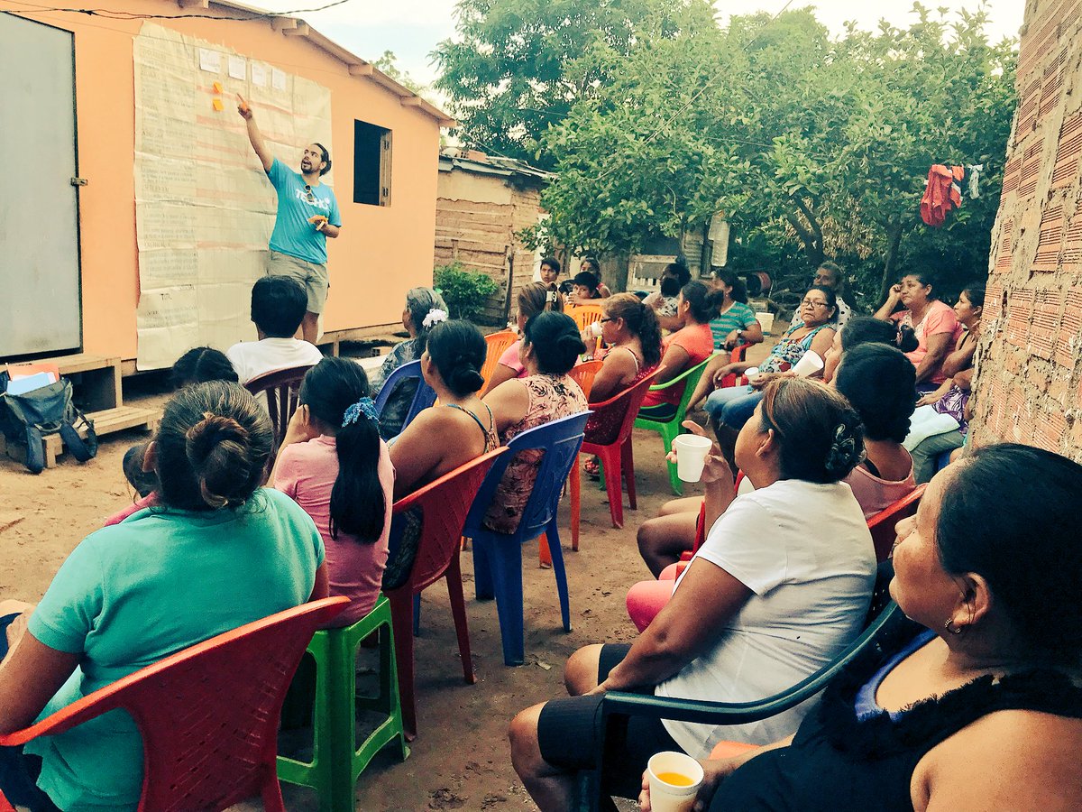 RogerYance's tweet photo. “Vecinos y Voluntarios forman parte del Equipo de esa Comunidad...”
#TECHOBolivia #EDC #GC #VamosAlBarrio https://t.co/0F6iDTFIP5