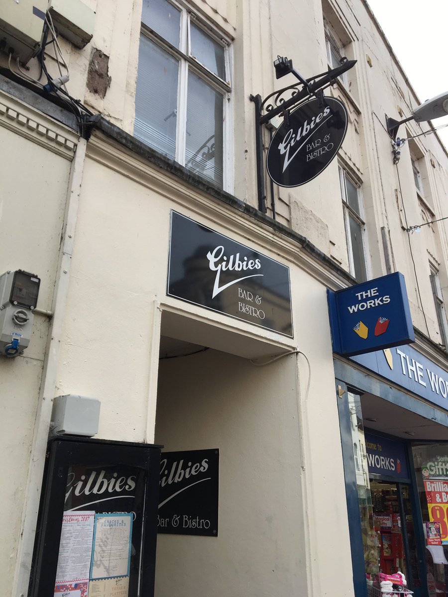 karl_artist's tweet photo. #herefordhour why not pay a visit to @gilbiesbistro in #hereford High Town, as well as great festive atmosphere, food &amp; drinks, see new original art for sale by three members of the https://t.co/ZBYKoDMNpJ

#gilbies #Jaguar #artforsale https://t.co/iwQFV2A9cO