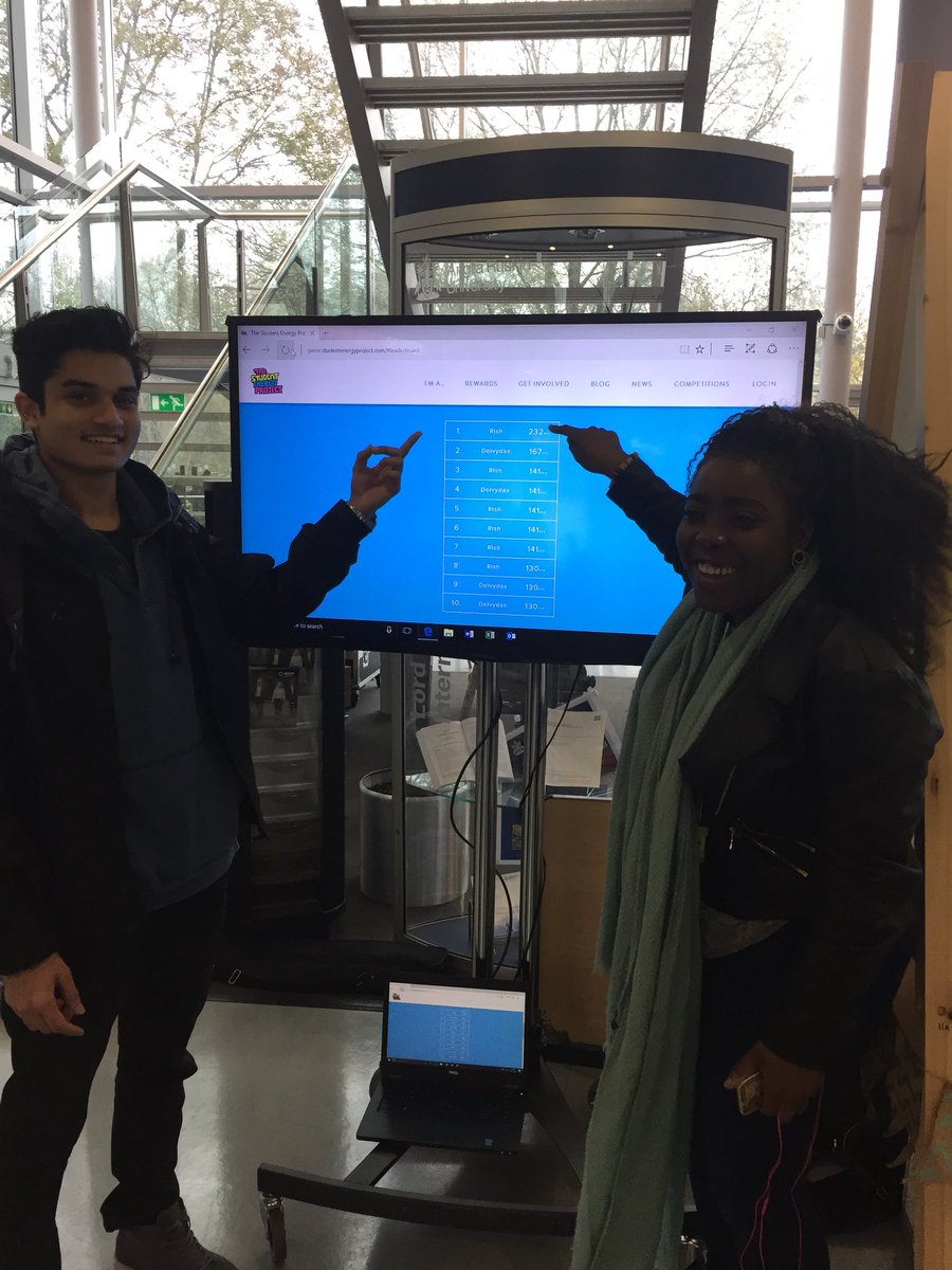 ARUenvironment's tweet photo. Celebrations for smashing the leaderboard in our @StudentEnergyP quiz! Great effort guys! #ARUEnergyWeek 💡♻️ https://t.co/l2dOe2gPS0