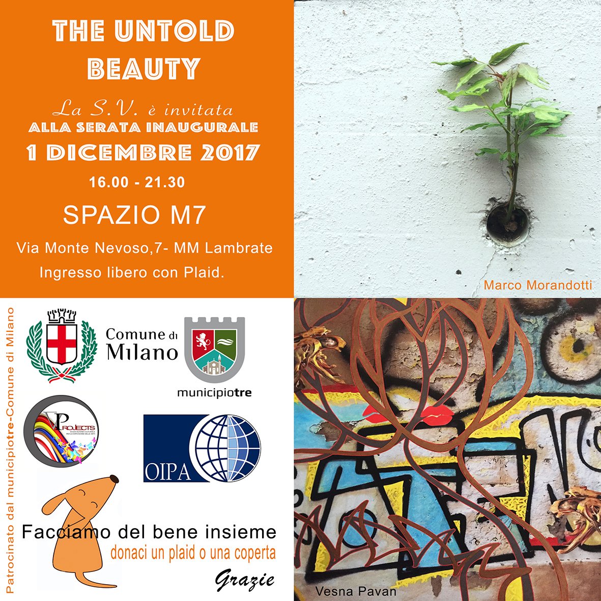 adriana_fenzi's tweet photo. @ComuneMI @OIPAonlus @CorriereAnimali @CorriereVeg @lex_sala @beamontini @notizieanimali #VesnaPavan presenta il suo nuovo ciclo foto-pittorico e crea un evento charity per gli animali randagi, con il patrocinio del #MunicipioTre @ComuneMI e di @OIPAonlus https://t.co/bpxL8ZmoeN