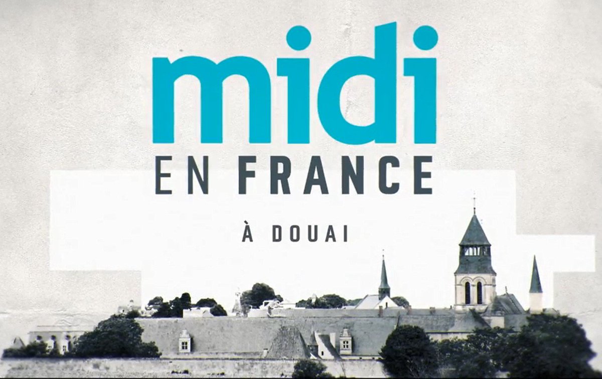 📽️📺L'émission TV @MidienFrance consacre toute cette semaine à la découverte de #Douai | Tous les jours à 11h20 sur @France3tv ou en replay ➡️france.tv/france-3/midi-… cc <a href="/IMTLilleDouai/">IMT Lille Douai</a> <a href="/MaestraMobility/">MaestraMobility</a> @DouaiTourisme <a href="/Douaisis_Agglo/">Douaisis Agglo</a> <a href="/villedouai/">Ville de Douai</a>
