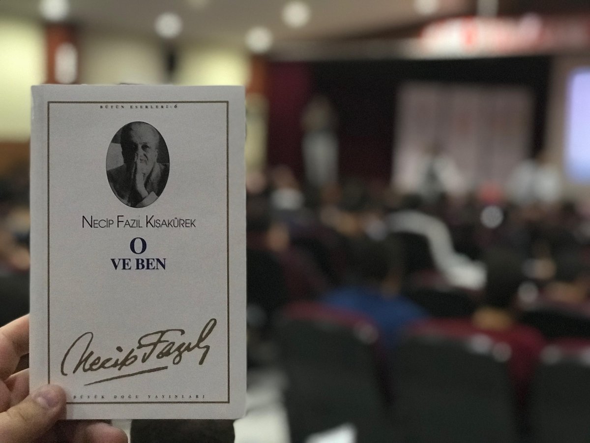 NFKgunleri's tweet photo. Necip Fazıl Kısakürek Günleri ‘Bir Gençlik’ Projesi

@gencliksporbak @GSBgenclikproje kapsamında @sakaryaiyc olarak hazırladığımız projemizin kitap tahlilileri kapsamında Üstadın 'O ve Ben' kitabını SAÜ Hukuk Fakültesi Dekanı Prof. Dr. Tayfun AMMAN ile gerçekleştirdik. https://t.co/MQ3A0wv5zJ