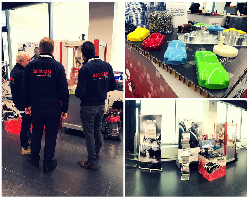 SolidCAMItalia's tweet photo. #CampusXray di Milano al Museo Storico Alfa Romeo
Ringraziamo tutti coloro che hanno partecipato al contest della nostra fresetta #SolidMILL. 
Arrivederci alla prossima tappa, il 23 Novembre a Treviso! 
#SW2018 #SolidCAM #CADCAM https://t.co/oHJMJs0dAB
