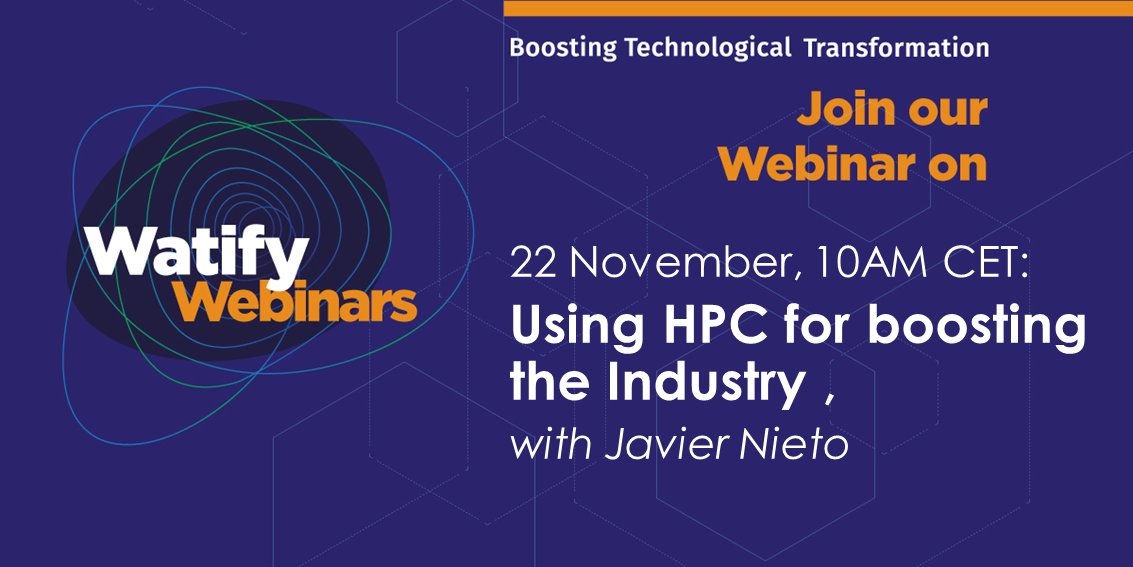 Heard the term #HPC and wondered what its added value is? Join our webinar this Thursday and wonder no more! Our expert will walk you through the benefits of HPC and more! Register now: attendee.gotowebinar.com/register/23363…