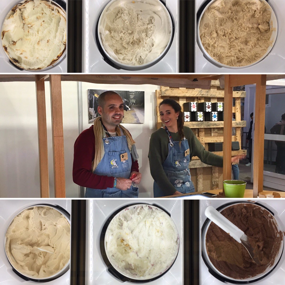 articecreambcn's tweet photo. Si veis esta simpática pareja, Julia y Toni de @bicodexeado , en @forumgastronomic deteneros y degustar sus helados super cremosos y con unos sabores equilibrados y persistentes 😋😋🍦🍨 Sabores tradicionales y más ricas propuestas 👏🏻👏🏻#forumgirona #stand331 #articecreambcn https://t.co/03l94TxCk1