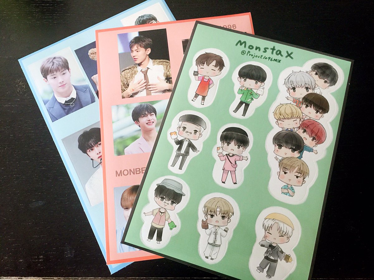 Project1096MX's tweet photo. [#Project1096Updates] The sticker sets are in! We will start to ship them to you if you ordered in the 1st batch 💖💖 @Project1096MX https://t.co/A4FIWqTVpH