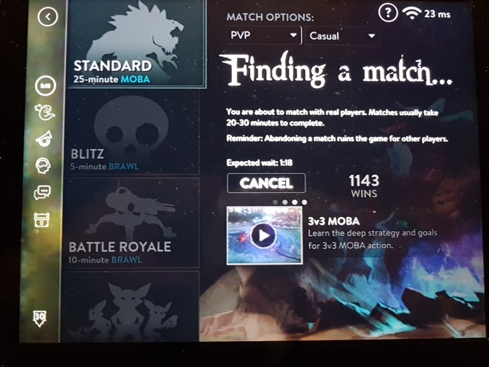 L0LP1Cs's tweet photo. Still waiting after half an hour to play @vainglory https://t.co/cyAbZYVuAv