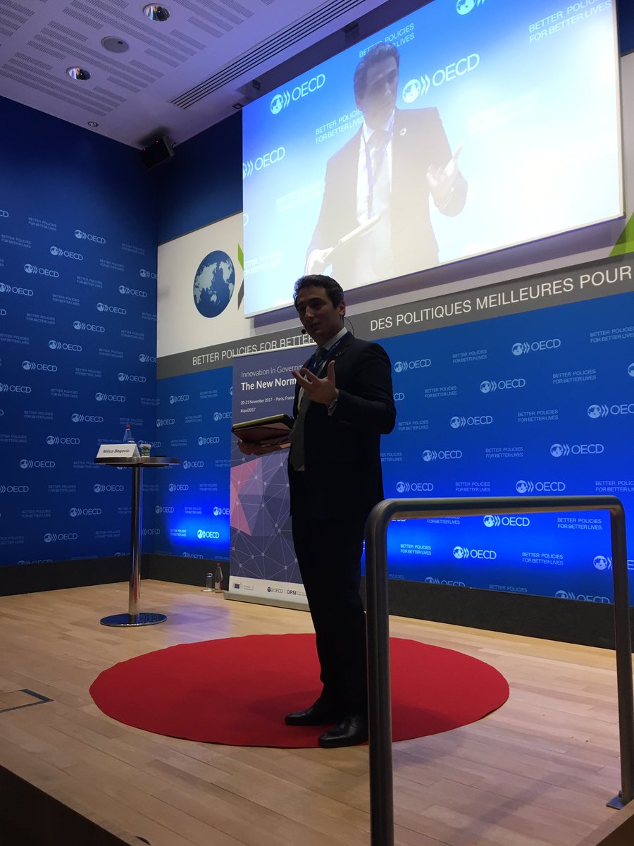 DMariyasin's tweet photo. @csireforms director speaks about @ArmeniaSDGLab a tool for #Armenia govt. to leapfrog for #competitiveness #OPSI2017 #OECD https://t.co/JN16xczLmc