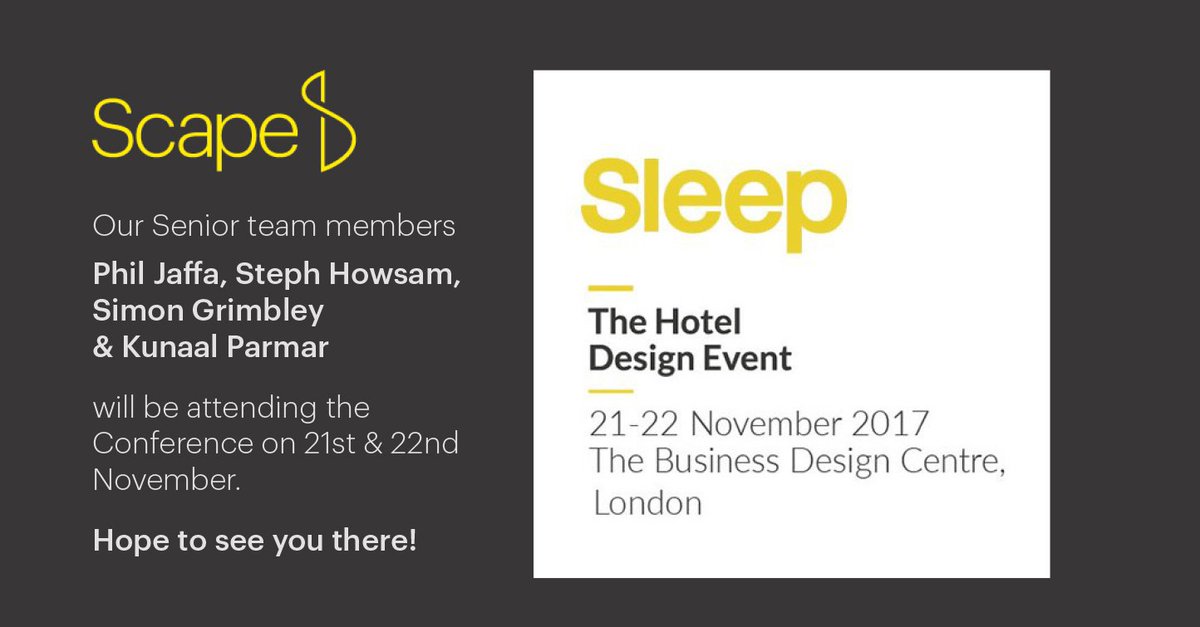 ScapeDA's tweet photo. #Sleep17 @sleepevent https://t.co/m1qS1XxOwr