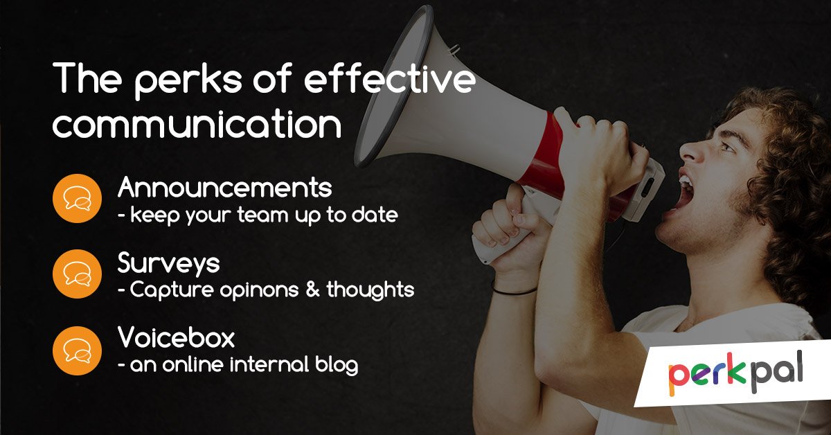 perkpal's tweet photo. perkpal's #communication module allows you to create your own company social network. Create surveys, make announcements and gather ideas with your team. https://t.co/DoNvtT3mYg