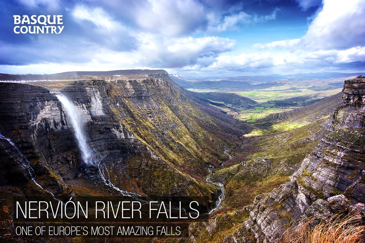 VisitBasqueCtry's tweet photo. Visit the #BasqueCountry and enjoy the excitement of seeing one of Europe's most amazing falls: the Nervión River Falls 👉 https://t.co/tASZ3JQVRX https://t.co/7KBp1XYECW