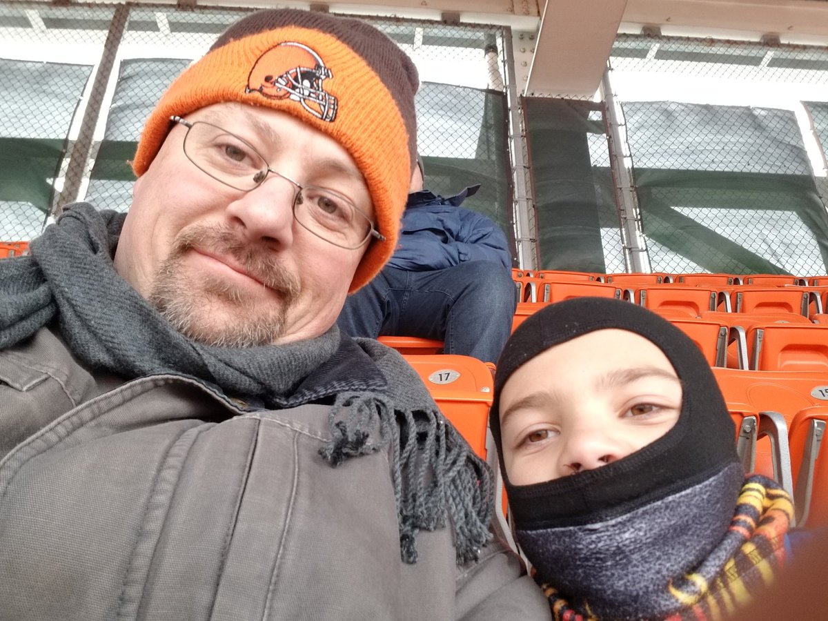 rdiet81's tweet photo. @ClevelandBrowns yesterday was my son's first game!  He was sad he wasn't able to bring your first win https://t.co/FQSZZY6Z1Z